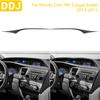 Для Honda Civic 9th Coupe/Sedan 2013 2014 2015 аксессуары из углеродного волокна салон автомобиля приборная панель экран дисплея
