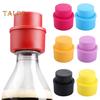 Drink Stopper Push Type Keep Soda Freshness Soft Practical Bottle Pump Dispenser Saver Lid Sealer Refrigerator Accessories