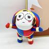 16cm New Pomni Plush Doll The Digital Circu Court Favorite Jester Plushie Kawaii Ornaments Collection Desktop Display Gift Toy