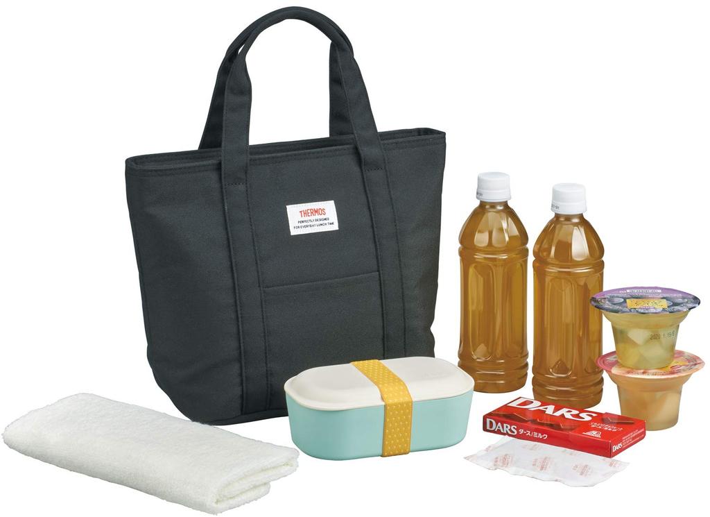 Thermos Insulated Lunch BK Bag, 7L, Black, REW-007