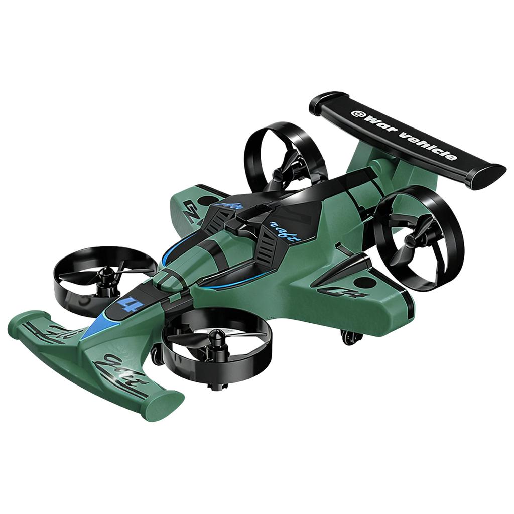 Квадрокоптер-машинка 2-в-1 с дистанционным управлением, летающий и ездящий, с вращением на 360° и безголовым режимом, 2,4 ГГц, радиоуправляемый самолет, подарки для детей, мальчиков