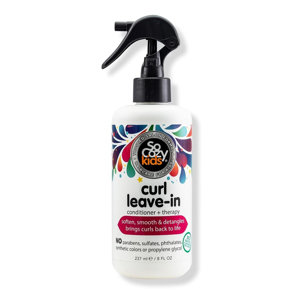 SocOzy Curl Leave In Conditioner For Kids Spray 8.0 Oz