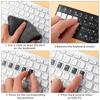 Desktop Computer Keyboard Covers Alphabet Layout Label Sticker Hebrew Letter Keyboard Stickers