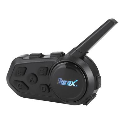 Велосипедная рация Durax Максимальная дальность вызова 1200 м Bluetooth 5.1 Тонкая рация