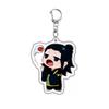 Cute Jujutsu Kaisen Yuji Megumi Acrylic Keychain, High-end Student Bag Pendant Gift
