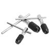 Tap Wrench 45# Set Reamer Ratcheting Steel Adjustable Chuck T-handle Home Tool