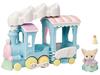 Sylvanian Families Аттракцион Парка Развлечений Парад Облаков Поезд Игрушечный Кукольный Домик, сертифицированный ST Mark, для детей от 3 лет и старше, Sylvanian Epoch "Пушистый Набор" CO-73,