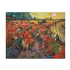 Van Gogh Famous Painting Red Vineyards In Arles Oil Canvas Painting Posters Prints Wall Art Picture for Living Room Decor No Frame