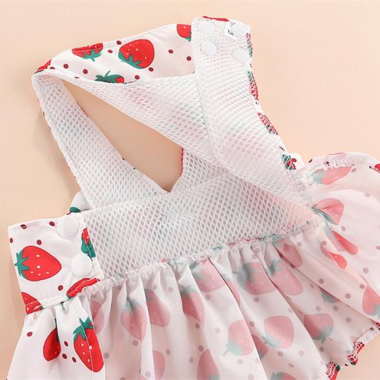 Милое платье для собаки и комплект поводка с бантом, украшение принцессы для кошек, платье для домашних животных на весну и лето, активный отдых на свежем воздухе