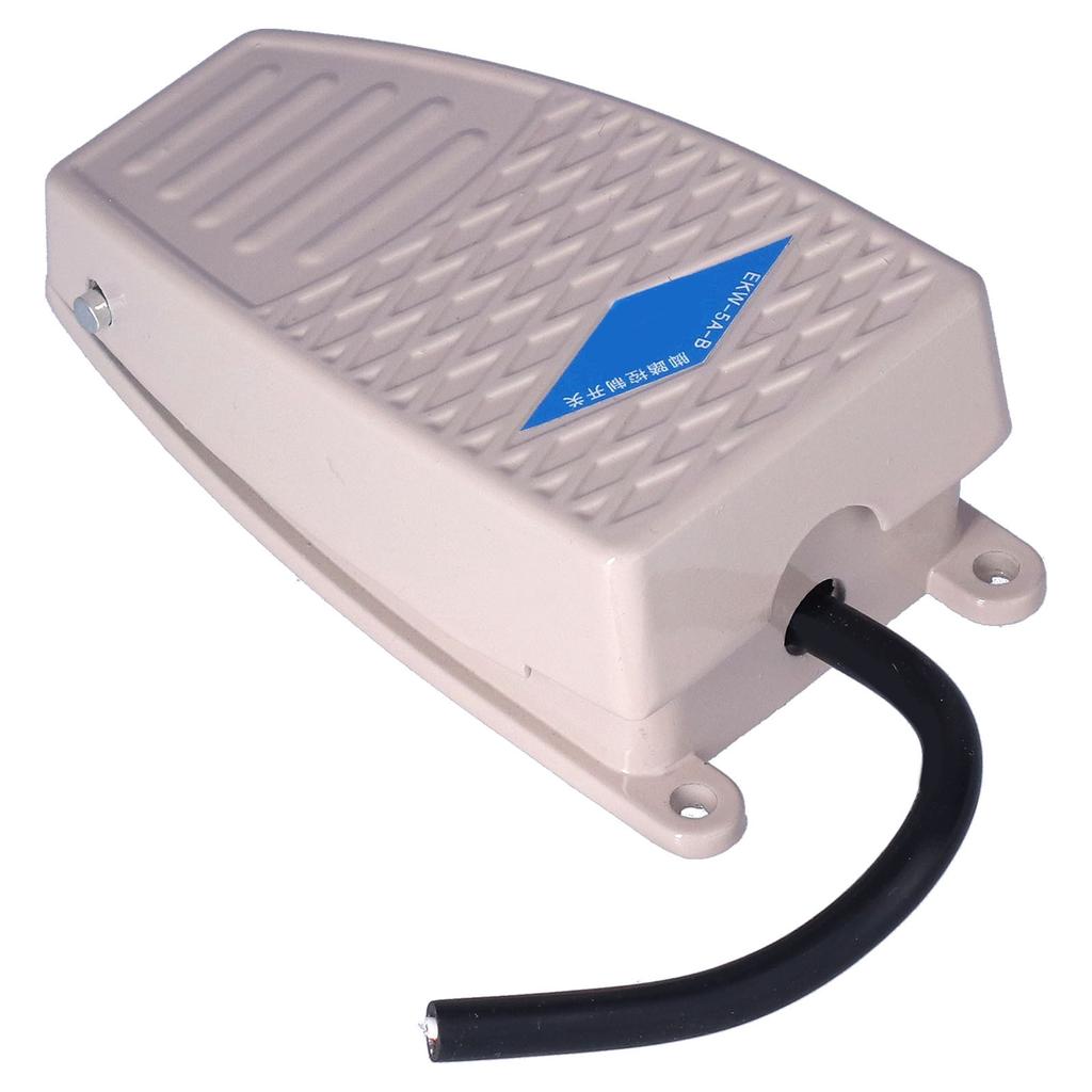 BERM Педальный переключатель Нескользящий алюминиевый сплав Ножной педальный контроллер AC380V DC220V