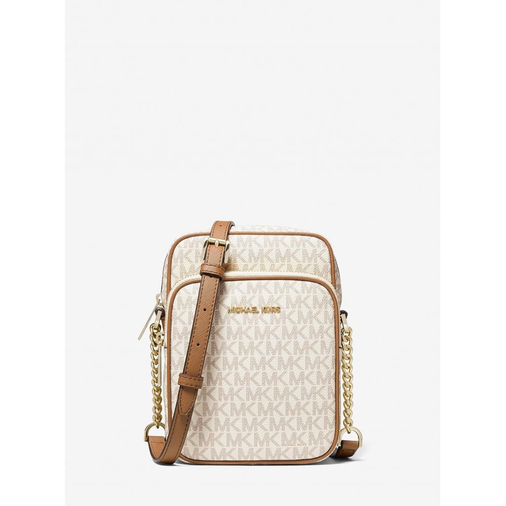 Michael Kors Jet Set Travel Ns Chain Crossbody Medium 35f1gtvc2b150 Vanilla