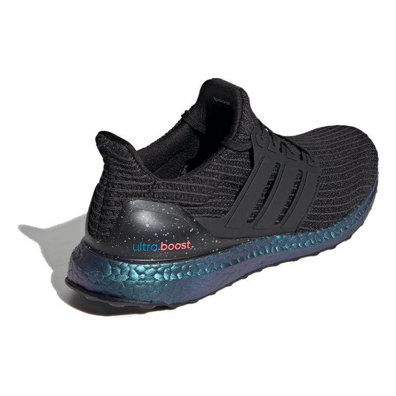 adidas Кроссовки Ultra Boost Черный Зеленый Цитрусовый FY7079