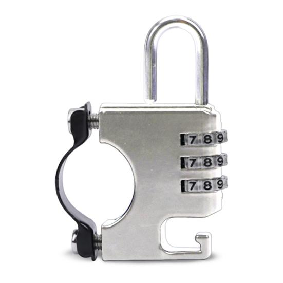 Удобный кодовый замок для велосипеда без висячих предметов из металла ржавчины