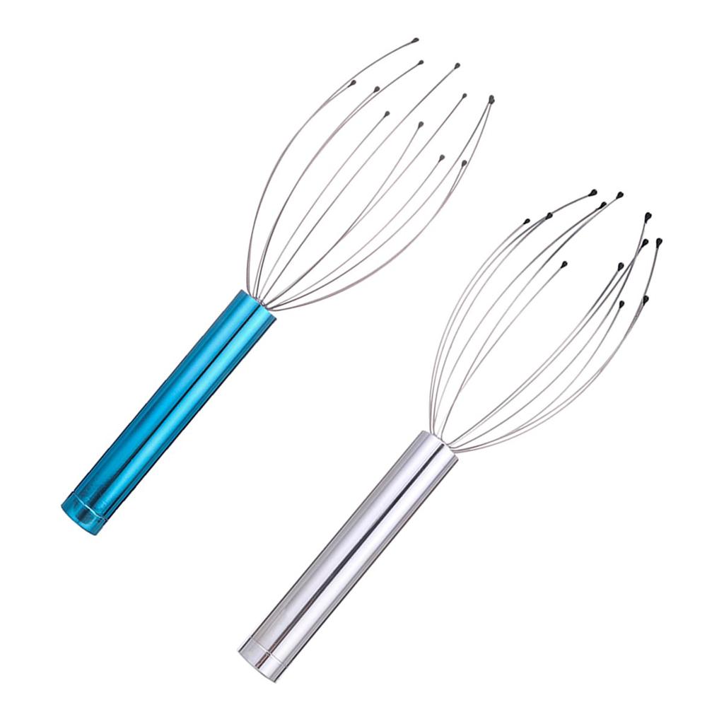 Электрический массажер для кожи головы, портативный массажер для скребка для головы, ручной скребок для головы, расслабляющий кожу головы