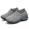 Autumn New Sports Shoes Socks Shoes Mother Shoes Flying Woven Hot-selling Large-size Shoes Women's Platform Rocking Shoes