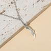 Solo Leveling Sung Jin Woo Unisex Alloy Pendant Necklace With Short Blade Design For Cosplay And Collectors