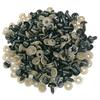 100pcs Black Plastic Doll Eyes for Bear Stuffed Toys Scrapbooking Puppet Dolls Craft Eyes for Toy