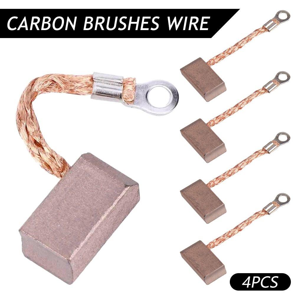 High Quality J465 11*10*20mm Leads Generator Brush Replacement Electric Motor Carbon Brushes Wire