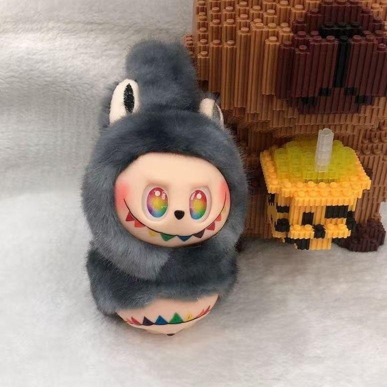 LABUBU Cartoon Winter Plush Ear Warmer, Cold Proof and Warm for Children, Universal Ear Set with Imitation Fur Fabric