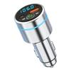 Bluetooth FM-передатчик для автомобиля, MP3-плеер с быстрой зарядкой и корпусом из цинкового сплава
