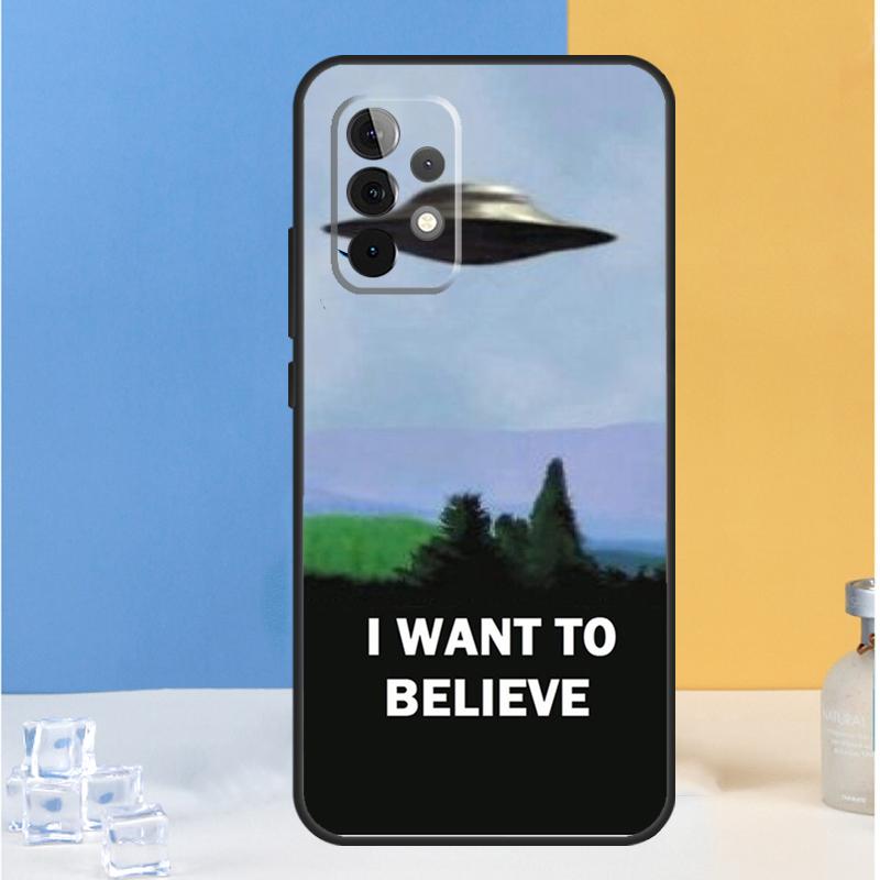 Я хочу верить Для Samsung Galaxy A55 A35 A15 A13 A33 A53 A36 A26 A16 A54 A34 A14 A32 A52 A56 A05 A06 Чехол