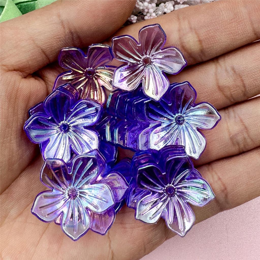 Высокое качество для изготовления ювелирных изделий 22,8 мм DIY акриловые бусины ручной работы в форме цветка солнца 20 шт браслет ожерелье свободные разделительные бусины