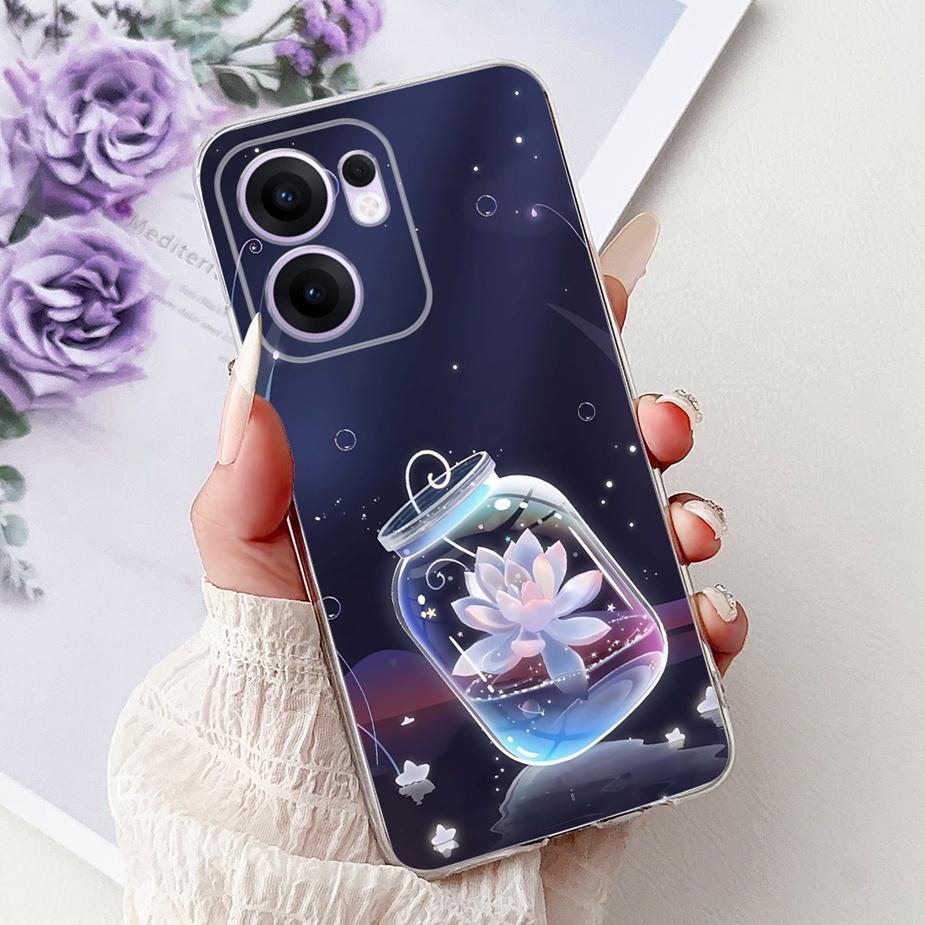 Чехол для Oppo Reno 13F 4G Reno13 Pro Новый модный окрашенный чехол Мягкие силиконовые чехлы для телефона Для Oppo Reno 13 Pro Reno13 F 5G Fundas