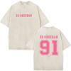 Vintage Washed Ed Sheeran Loop Tour 2026 T Shirt Mens Women Clothing Fashion Short Sleeve Tshirts Summer High Quality Tshirt