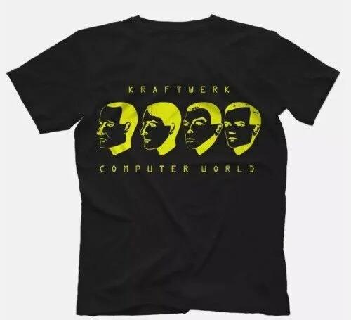 Unisex Short Sleeve Crew Neck Cotton T Shirt Computer