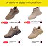 Men's Anti-Smashing and Anti-Stab Safety Shoes Breathable Non-Slip Protective Shoes