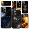 Чехол для телефона «Планеты Солнечной системы и Созвездия» для iPhone 17 Air 16 Coque 15 14 12 13 PLUS 11 PRO MAX Cover Fundas