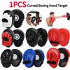 1pcs 5-Finger Hand Target PU Leather Curved Punching Mitts Breathable Kickboxing Pads Boxing Focus Pad for Martial Arts Training