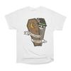 Men Casual Shirts Short Sleeves HALLOWEEN FOREVER White Tees Oversized T-shirts