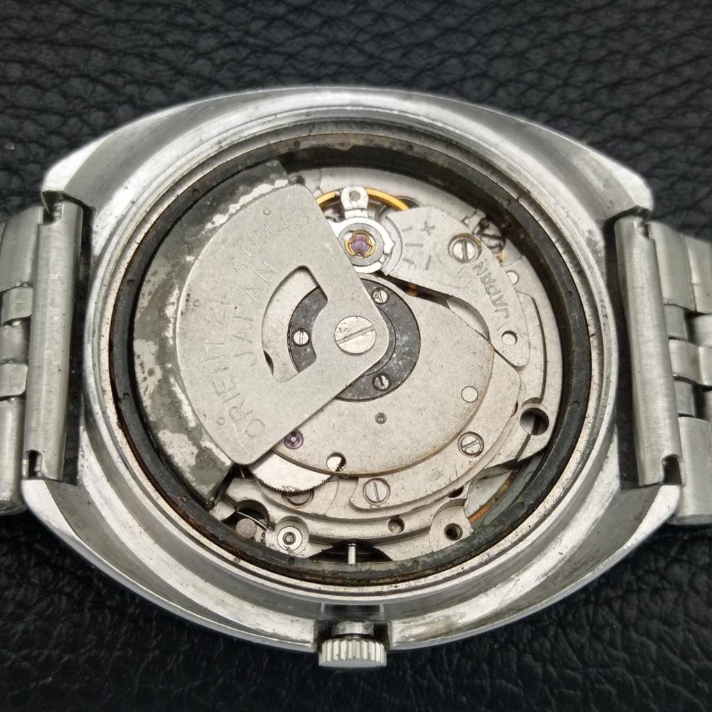ОРИГИНАЛЬНЫЕ ВИНТАЖНЫЕ АВТОМАТИЧЕСКИЕ ЧАСЫ ORIENT 46943 ЯПОНИЯ МУЖСКИЕ С ОРИГИНАЛЬНЫМ ЦИФЕРБЛАТОМ a709446-1