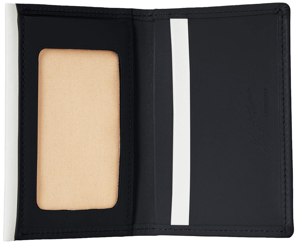 Чехол для проездного с окошками внутри и снаружи NH0783 Темно- 10901 [Kitamura] Синий/Белый [Темно-синий]