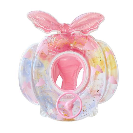 Надувной круг для плавания в форме хвоста русалки с сиденьем для младенцев, надувные круги для бассейна для девочек, мальчиков и малышей