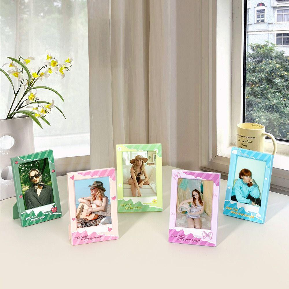 3 Inch 3 Inch Photo Frame Mini Mini Film Frame Color Frame 3 Inch Photo Holder Children's Art