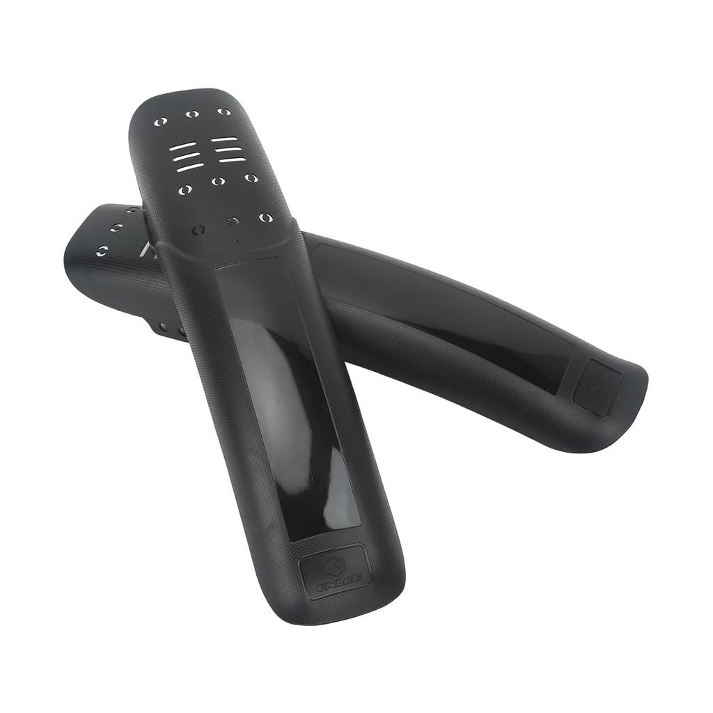 ENLEE 2PCS Mountain Bike Fender Set Universal Lengthened Hard Shell Plastic and Resin Bike Mud Guards for Outdoor Riding