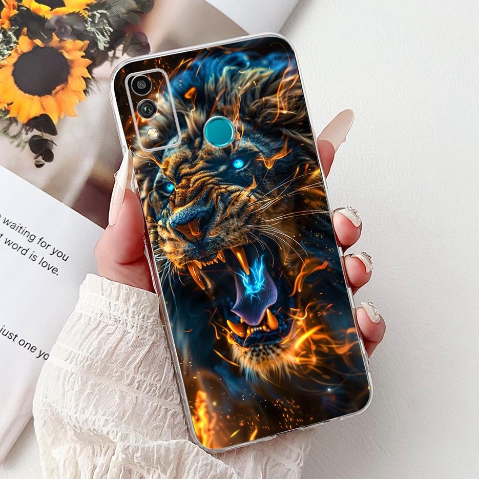 Чехол для Honor 9X Lite JSN-L21 JSN-L22 Милый Чехол с Рисунком Сердечко Любви Мягкий Силиконовый Чехол Для Honor 10X Lite DNN-LX9 10XLite Оболочка