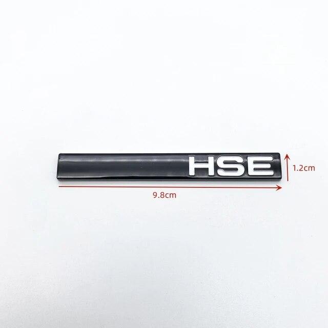 3D ABS буквы HSE Edition эмблема для Land Rover, значок багажника автомобиля, наклейка с логотипом, хром, серебристый, черный, красный