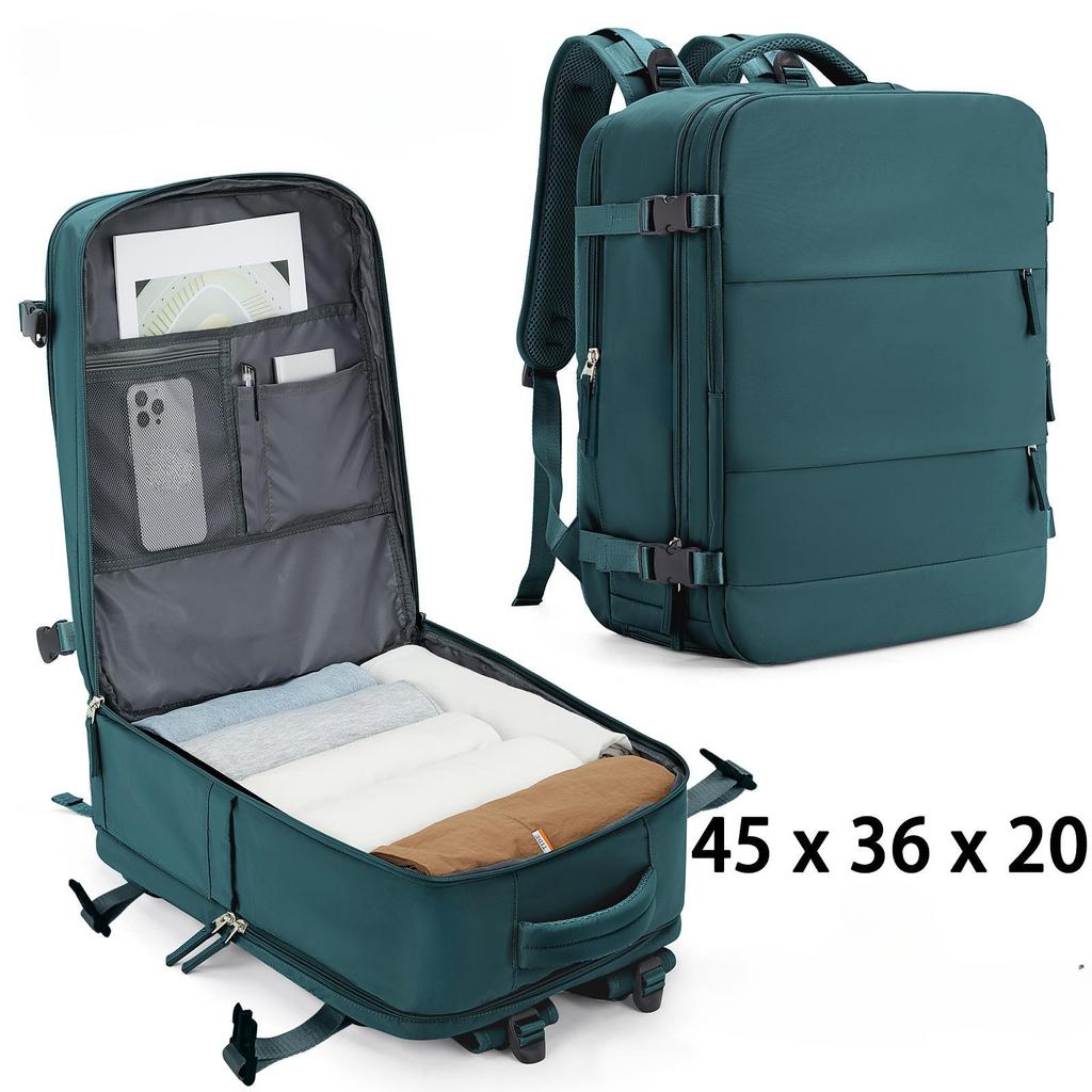 Рюкзак для ручной клади 45x36x20, ручная кладь Ryanair 40x20x25, женский/мужской рюкзак для путешествий в самолете, рюкзак для ноутбука размером с ручную кладь