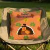Thanksgiving cute turkey Cushion Cover Soft Reversible Durable Pillow Cover MultiScene Use for Home Car Daily Comfort