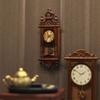 Pretend Play Miniaturas Play Doll House Miniature Wall Clock 1:12 Dollhouse Furniture Toy