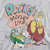 RockoÂ´s Modern Life Unisex Adult Logo Group Sweatshirt