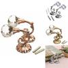 Large Metal Crystal Ball Curtain Hooks Tassel Wall Tie Back Holder Hanger
