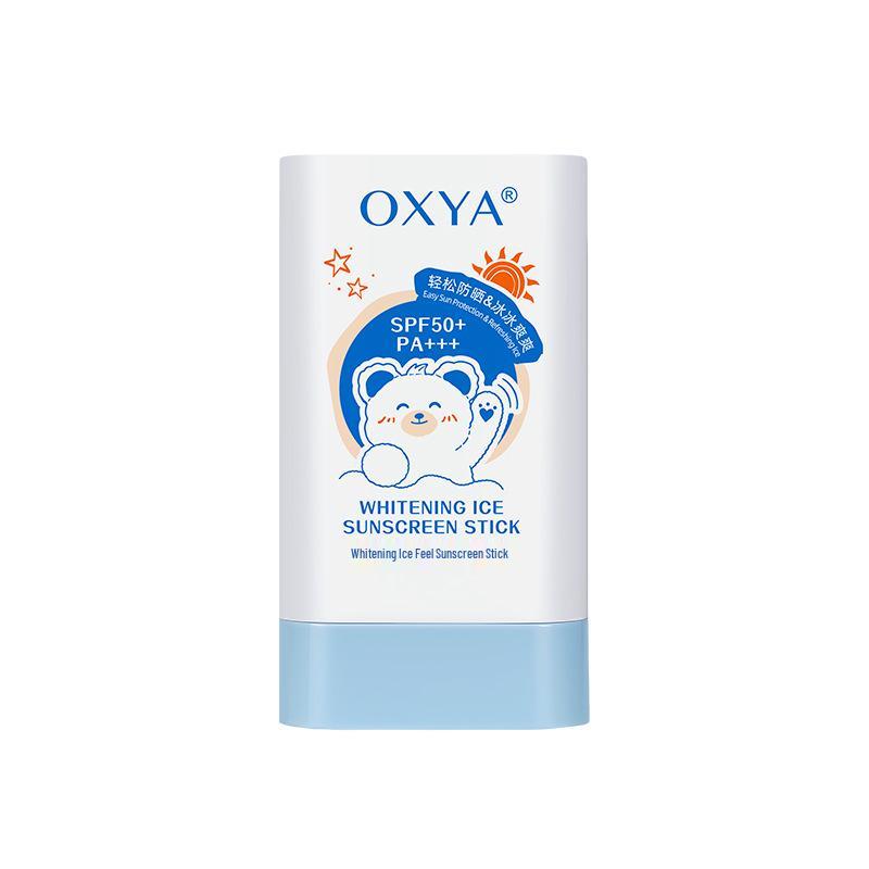 OXYA Отбеливающий Ледяной Солнцезащитный Стикер SPF50 – Увлажняющий, Гидратирующий, Нелипкий, Высокая Защита от УФ.