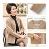 Fashionable and Comfortable Short Coat with Mink Cashmere for Middle-aged Elderly Mothers