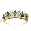 Baroque Bridal Crown Forest Retro Crystal Tiara Crown Jewelry Hair Accessories