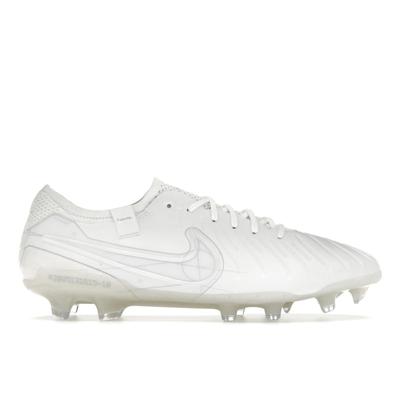 Tiempo Legend 10 Elite FG тройные белые мужские кроссовки DZ3183-100