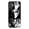 Case For Samsung Galaxy A04s Sangoku Naruto Luffy One Piece Dragon Ball Z Black and White Background Maniacase